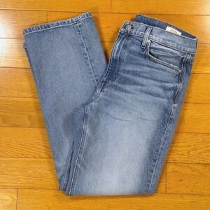 AYR The Roadie Jeans Women's Size 30 Light Wash Straight Leg Denim Made in LA